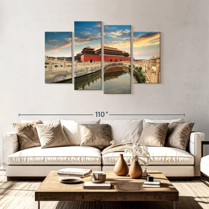 Nicci Forbidden City Beijing, 48" H x 75" W