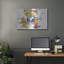 Art mural en métal bleu 36 "x 24" par Annelein Beukenkamp-690593110
