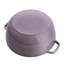 Cocotte ronde en fonte Staub, cocotte, 5,5 pintes, pour 5 à 6 personnes, fabriquée en France-1212791016