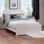 Graham Solid Wood Foundation Bed with Matching Footboard