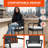  Outdoor Wicker Bar Stools Set Of 2 Patio Wicker Counter Stools With Armrest And Backrest Outdoor Bar Height Chairs