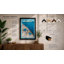 Greek Island Seascape Coastal - Framed Print-885208031-885208035