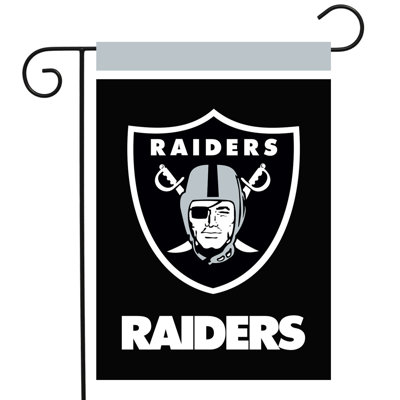 Las Vegas Raiders NFL Licensed Garden Flag