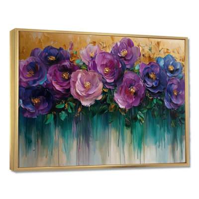 «Fantasy Field - Roses», reproduction d'art sur toile
