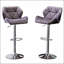 Tabouret de bar Breni Velvet Diamond