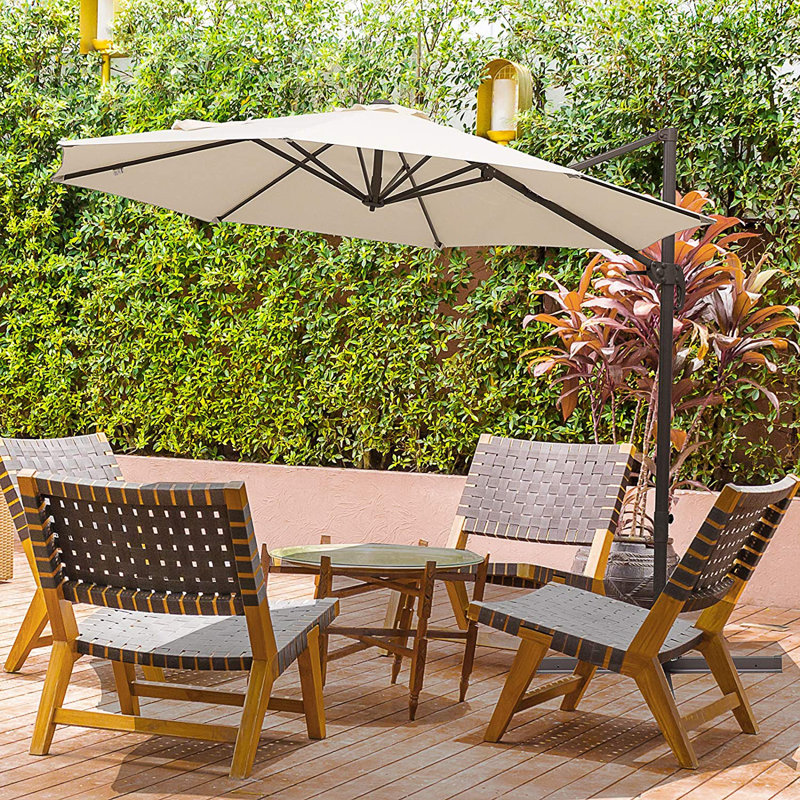 Amoriel 295cm Cantilever Parasol, Beige