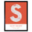 Saint Helens England United Kingdom City Map 1 Piece Single Picture Frame Wall Art