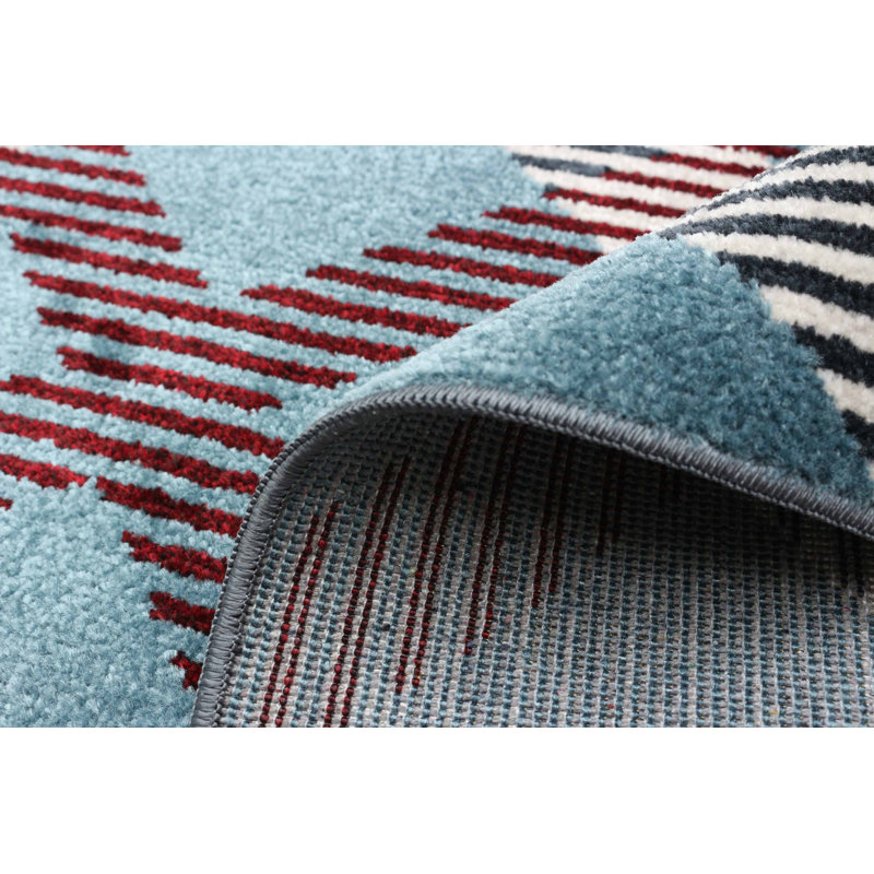 Tapis bleu, Tapis de couloir 2 pi 6 po x 8 pi