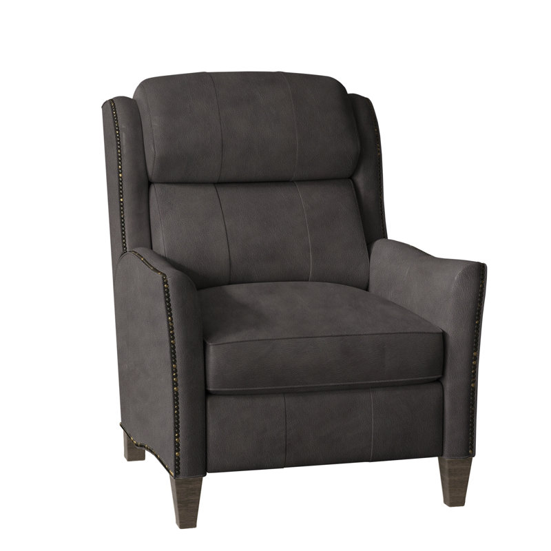Lancaster Recliner, Anilina Hunter Genuine Leather, Plantation, Power