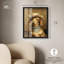 Décoration murale amusante «Cowboy Dachshund II» par Art Remedy, cadre noir, 20 x 24-171089266-171089267