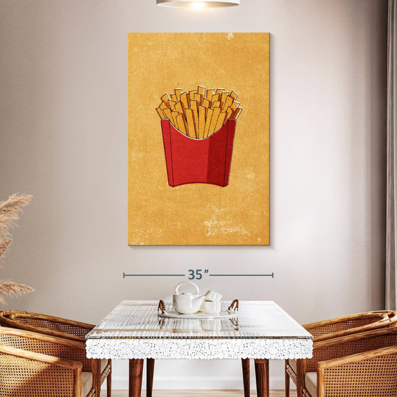 Frites Yarlin, H 51 po x l 34 po