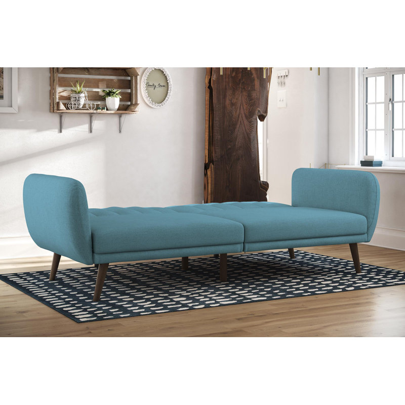 Gaugain 3 Seater Sofa Bed, Light Blue