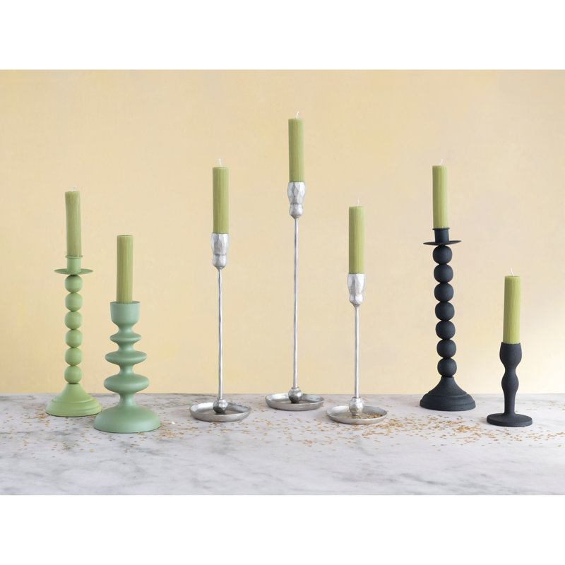 Iron Tabletop Candlestick