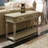 American-style retro light luxury console table