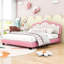 Lit plateforme tapissier Zenovea avec tête de lit couronne-1592858041-1544468894