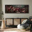 Impression sur toile encadrée très sombre Moody-397736460-397736453