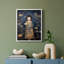 WOMEN Series MI - reproduction encadrée de qualité supérieure - prête à être accrochée - aucun clou requis-1350021909-1350021900