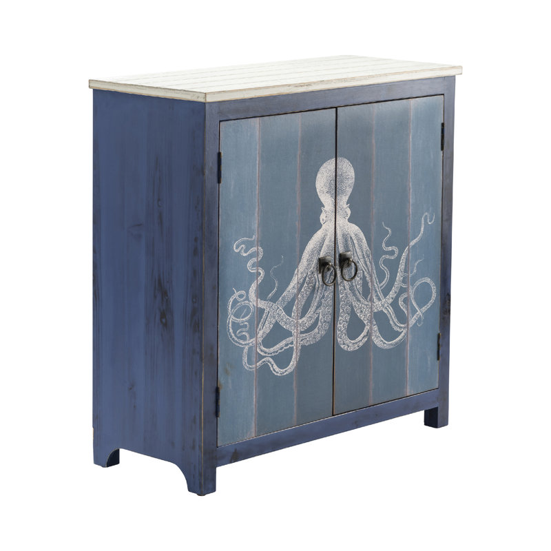Ming Wood Accent Cabinet