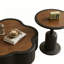 Table basse à pétales rétro français-130033224-130033226