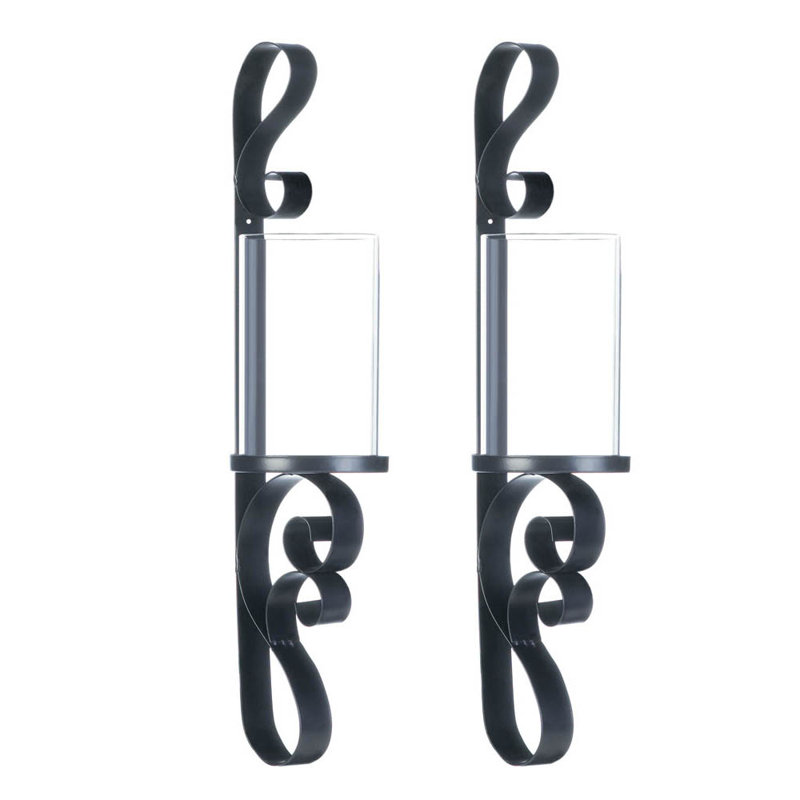 2 Piece Iron Wall Wall Sconce Set