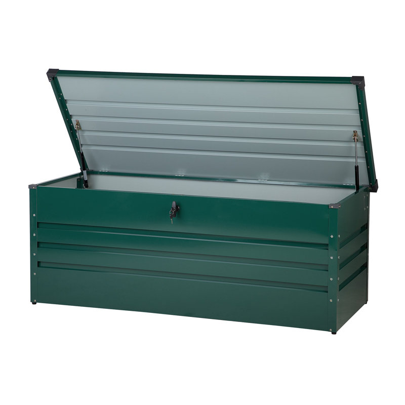 Cebrosa 600 L Metal Storage Box, Green