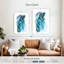 Blue Betta Fish Splash-395326863