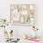 Tableau d'affichage mural avec babillards suspendus en bois de lin-207933087
