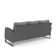 Sabreea 2-Piece Wicker Sofa And Slat Top Coffee Table Set