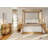 Lysiane 4 Pieces Bedroom Furniture Set, Queen Size Solid Wood Canopy Bed, 6-Drawer Dresser And 2 Nightstands-1248472424