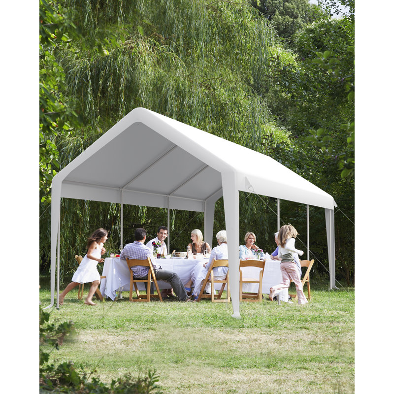 8 Ft. W x 17 Ft. D Canopy, Green
