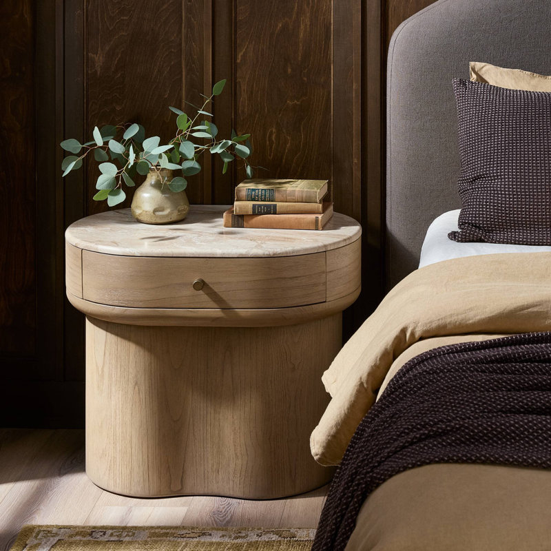 Lando Nightstand-Sand Marble