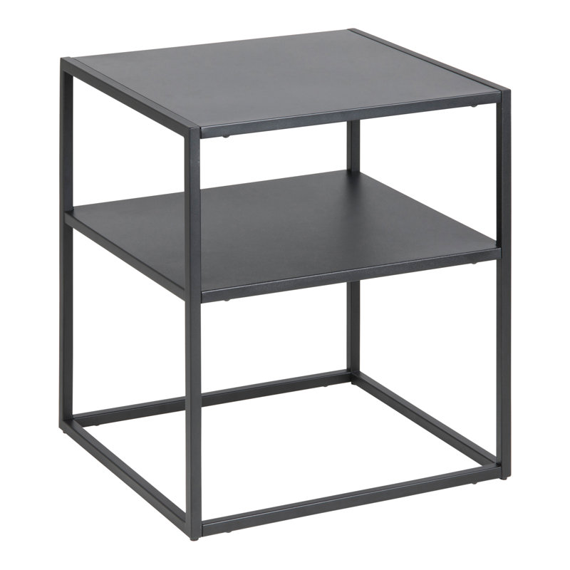 45 cm W Steel Bedside Table