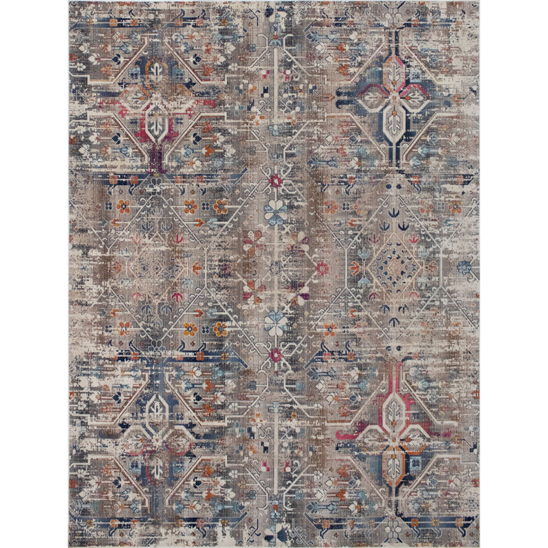 Morvant Southwestern Indoor Rug, Rectangle 3'2" x 5'2"