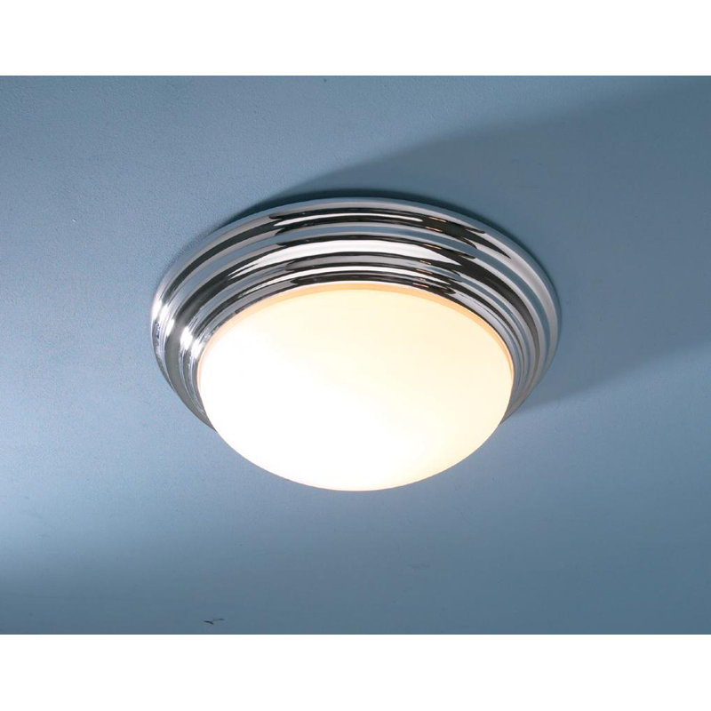 Eastwood Glass Flush Mount, 12cm H x 31cm W x 31cm D