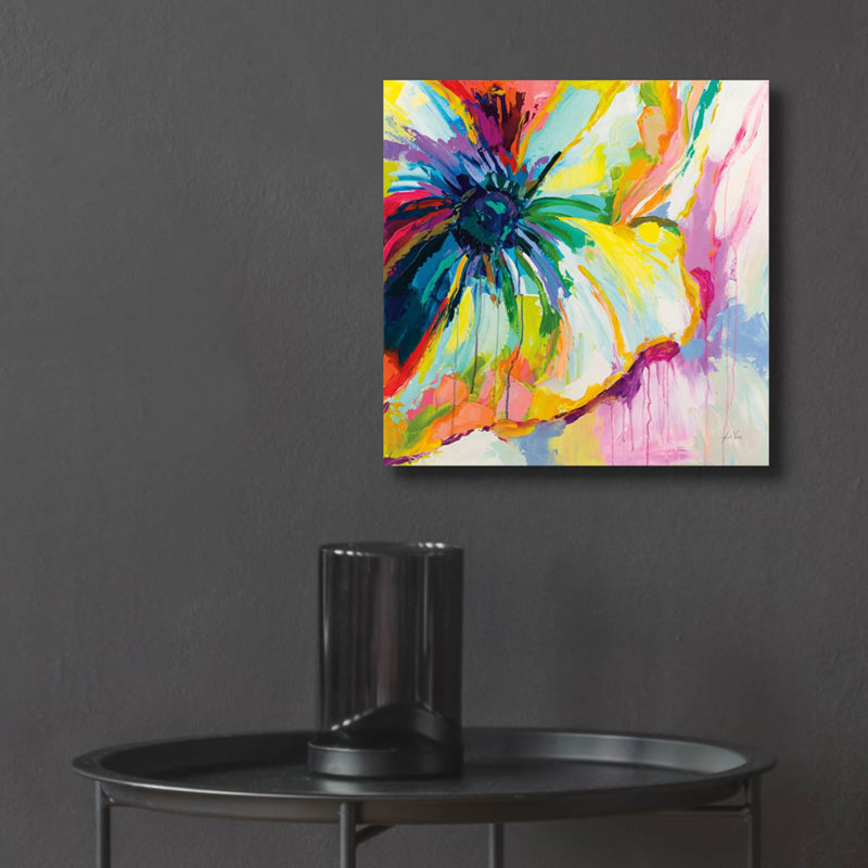 «Winsome Copie 2» par Jeanette Vertentes, art mural en verre acrylique, H 12 po x l 12 po x P 0,13 po
