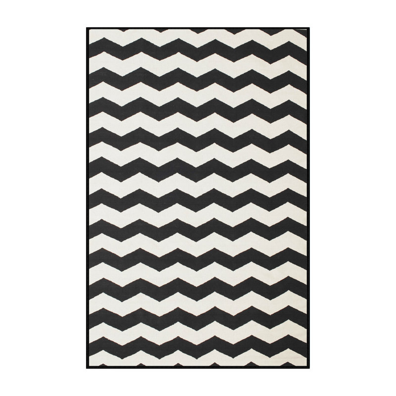 Tapis bleu/vert/brun contemporain, Rectangle 5 pi x 8 pi