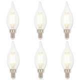 60 Watt Equivalent CA11 E12/Candelabra Dimmable LED Bulb