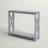 2-Tier Console Table, Sofa Side Table With Storage Shelf, X Design For Entryway, Living Room, And Hallway-262422493