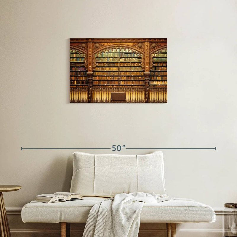 Old Library, 20" H x 30" W