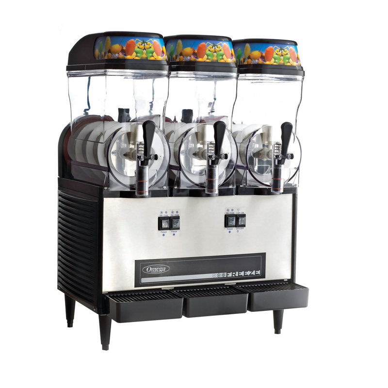 Omega Frozen Triple Chamber Bowl Granita Machine