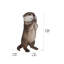 Statue en loutre priant