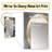 Exploring The Evolving Golden Moon I - Landscape Unique Wall Mirror, Yellow Mirror, Printed Metal Art-773498299