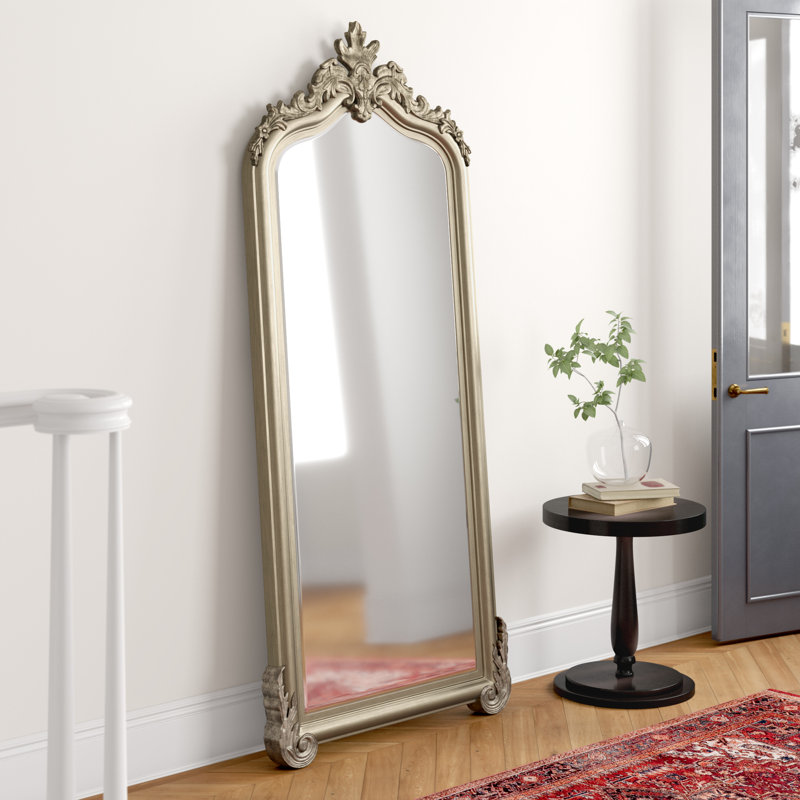 Tressie Solid Wood Arch Mirror