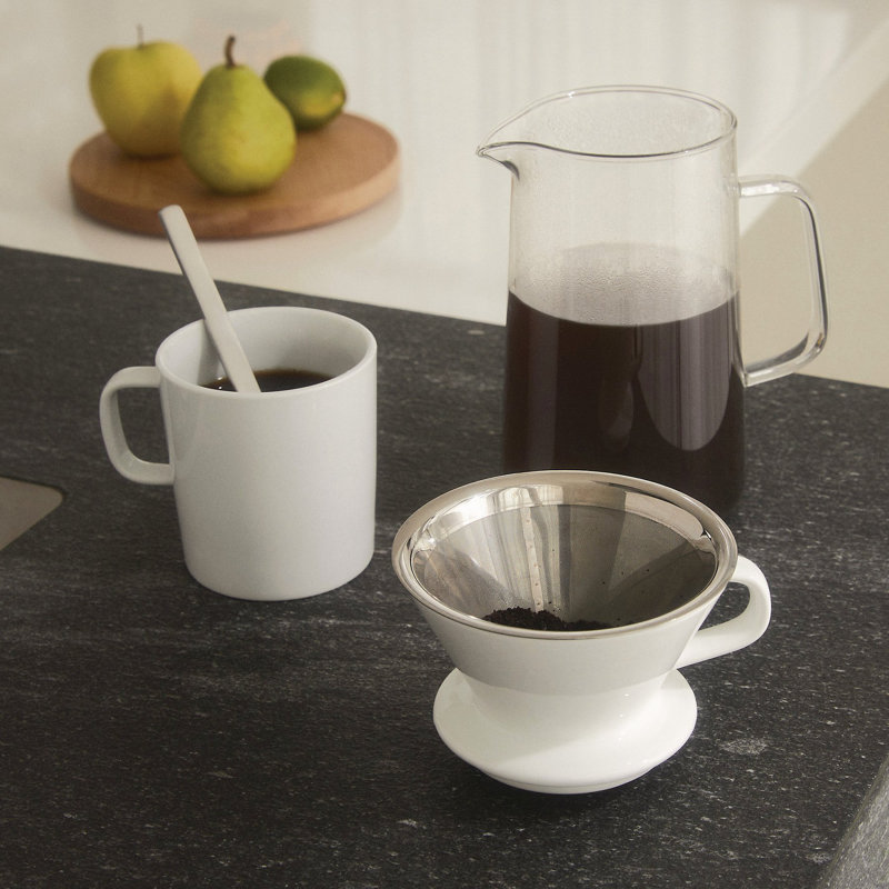 Slow Drip Coffee Maker and Grinder Set