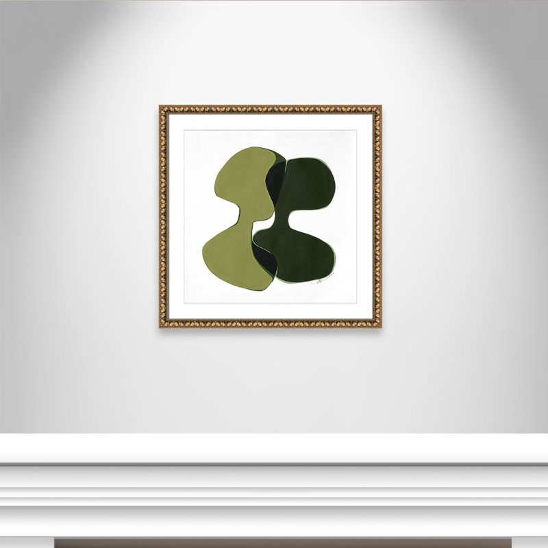 «Unity Green I Print» par Casa Fine Arts, H 28,5 po x l 28,5 po