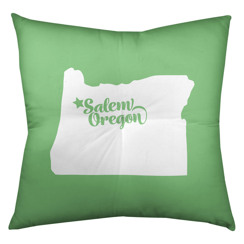Tufted Floor Pillow, 26" x 26", Green, Salem