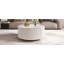 Table basse ronde moderne avec 2 tiroirs-252694695