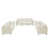 Blanc beige est en rupture de stock