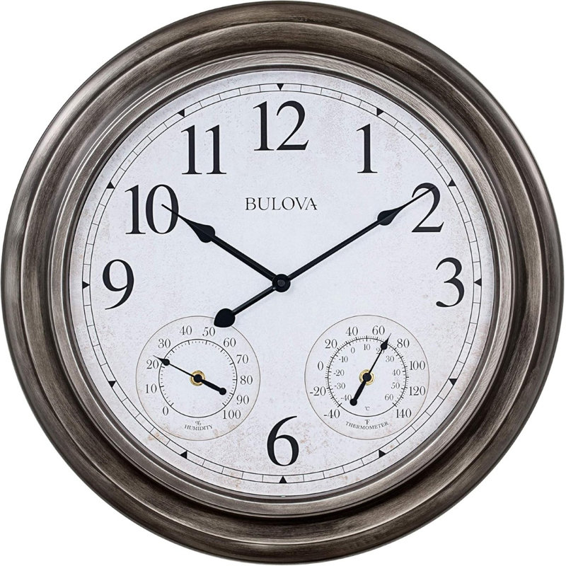 Block Island Indoor/Outdoor Wall Clock, C4125