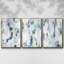 Sea Silk I, ensemble de 3 toiles encadrées sur toile-1586577373-1586577368